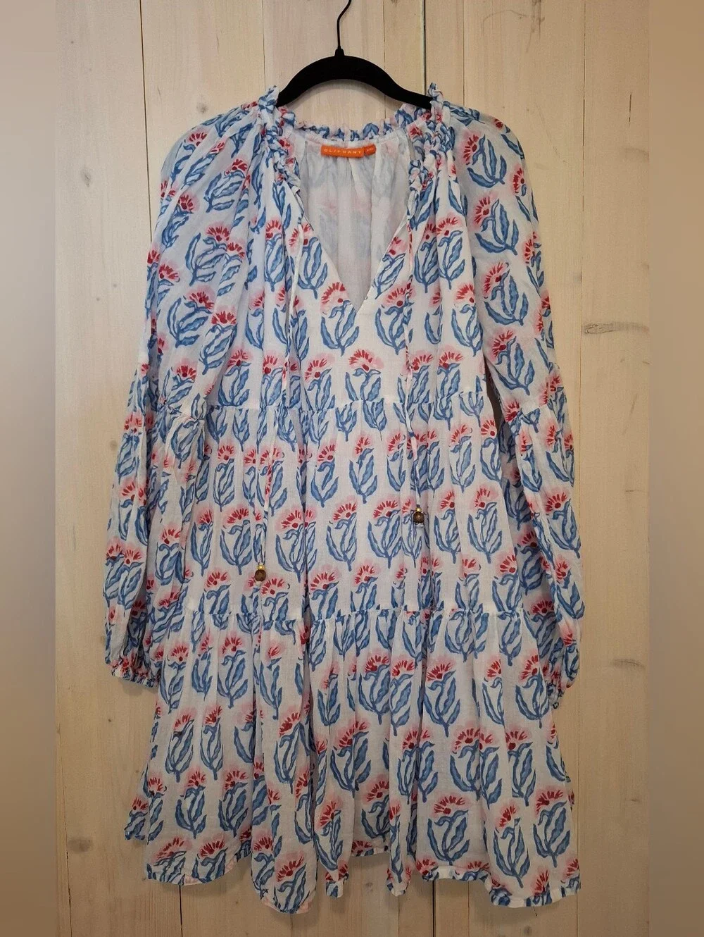 Oliphant Balloon Sleeve Short Dress XXL